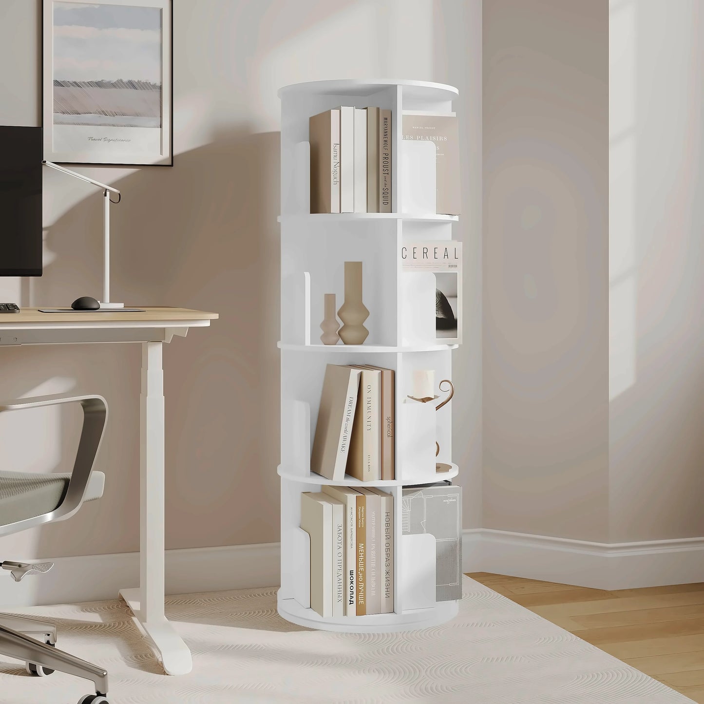 étagère rotative 360°